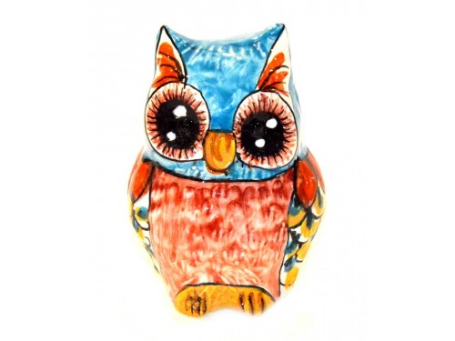 Owl light blue 3,93 inches