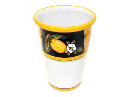 Vaso - Porta ghiaccio Limone Conca Nero