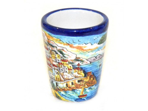 Shot Glass Amalfi Blue