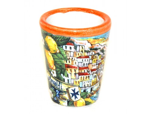 Shot Glass Amalfi Orange