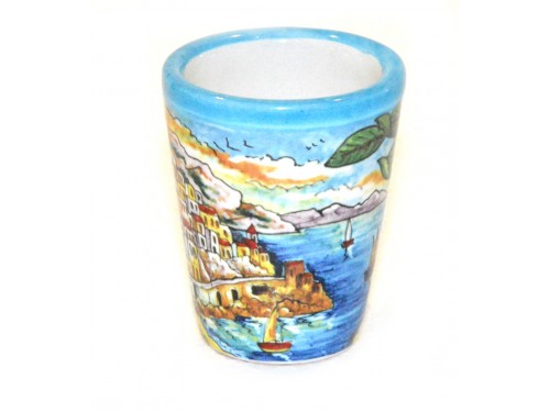 Shot Glass Amalfi Light Blue