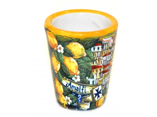 Shot Glass Amalfi yellow