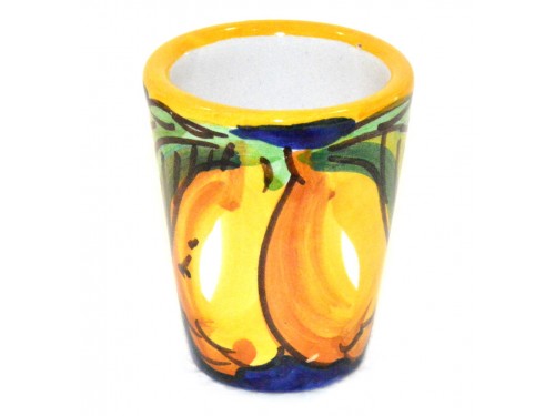 Shot Glass Lemon Blue