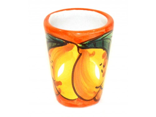 Shot Glass Lemon orange