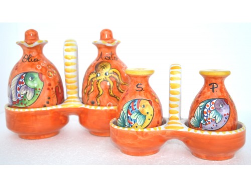 Seasoning set Fishes orange