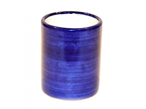 Bicchiere Ceramica Monocolore blu