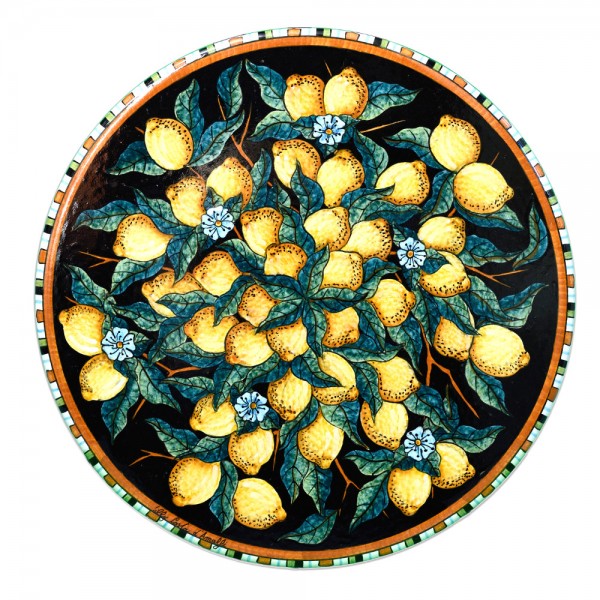 Tavolo da Pranzo Limoni nero (da 70 a 120 cm)