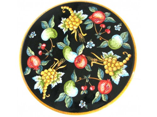 Tavolo da Pranzo Frutta Nero (da 70 a 120 cm)