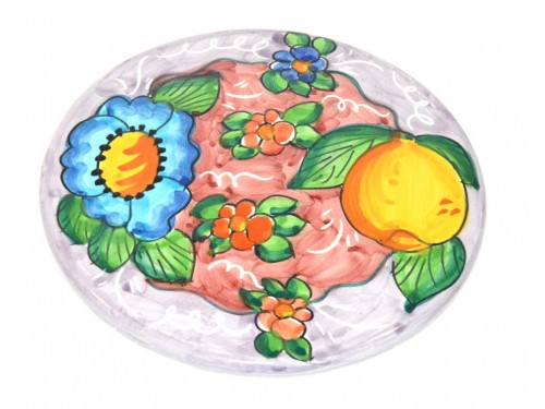 Trivet Lemon Flower purple (7,05 inches)