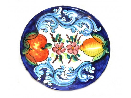 Bread & Butter Plate Barocco Blue (6,30 inches)