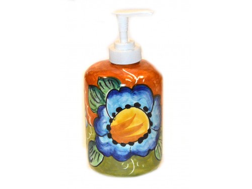 Soap Dispenser Flower Lemon Orange