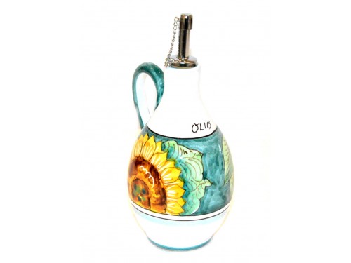Oil Bottle Sunflower Lemon Green