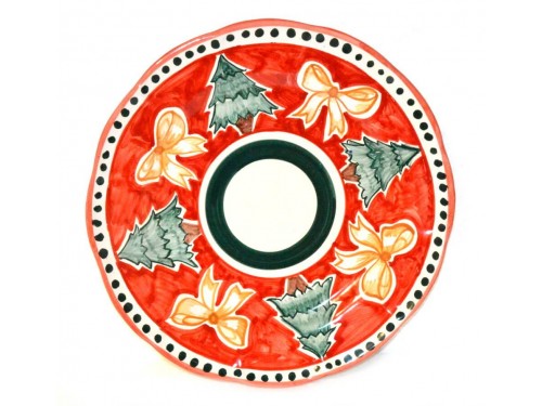 Christmas Plate Xmas Tree (Dinner Plate)