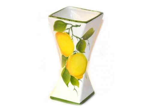 Vaso per tavolo limoni 19 cm