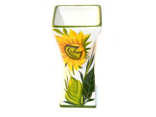 Vaso per tavolo girasoli 19 cm