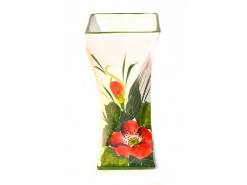 Vaso per tavolo papaveri (23 cm)