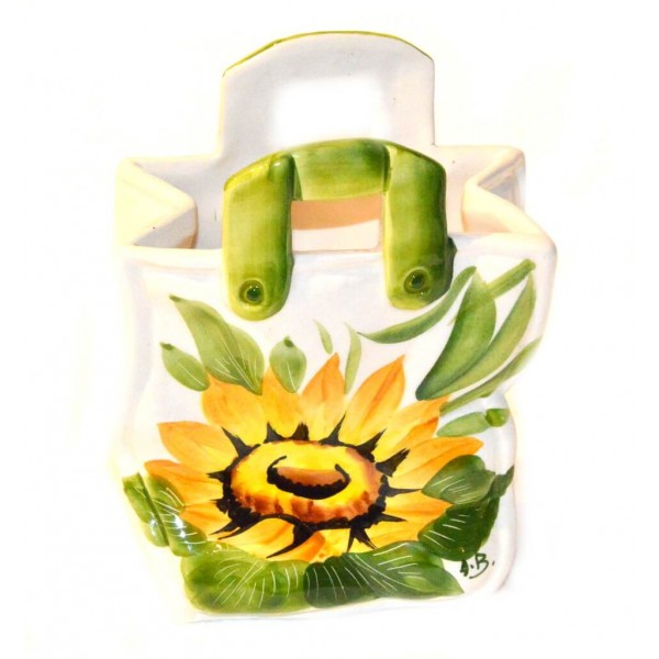 Bag Sunflowers 7,05 inch (Vase - Utensil Holder)