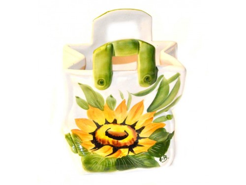 Bag Sunflowers 7,05 inch (Vase - Utensil Holder)