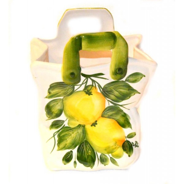 Bag Lemon 9,05 inch (Vase - Utensil Holder)