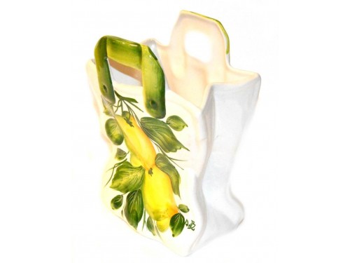 Bag Lemon 9,05 inch (Vase - Utensil Holder)