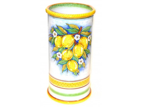 Umbrella Stand Lemon White