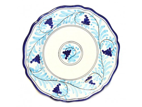 Salad Plate Blue Grapes