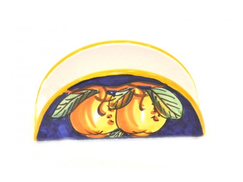 Napkin holder lemon blue