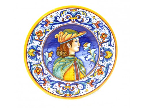Wall Plate Elegant Man 7,85 inches