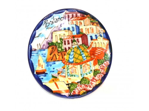 Round Plate Positano 4,70 inches