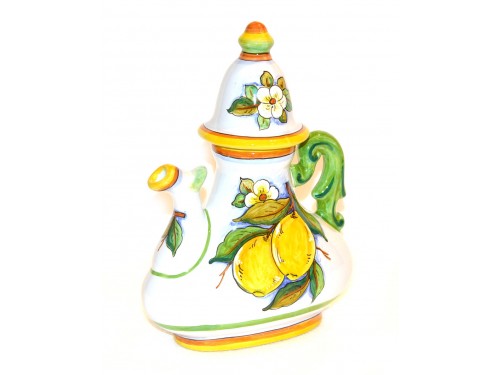 Coffee Pot Lemon White 11 inch (1 piece in stock)