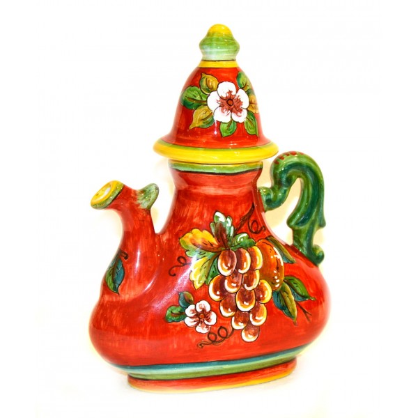 Coffee Pot Red Fruits 11 inch (1 piece in stock)