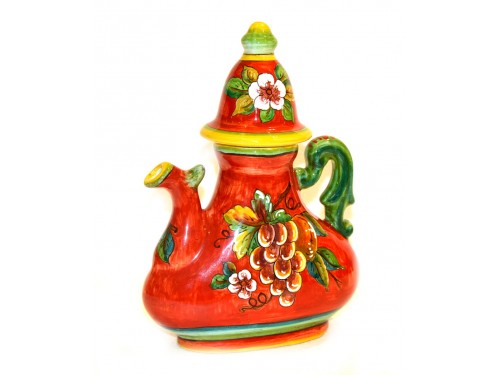 Coffee Pot Red Fruits 11 inch (1 piece in stock)