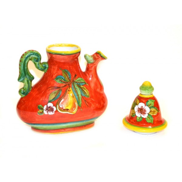 Coffee Pot Red Fruits 11 inch (1 piece in stock)
