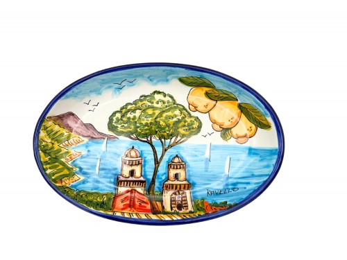 Oval Tray Ravello view