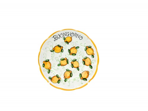 Salad Plate Lemons "buongiorno"