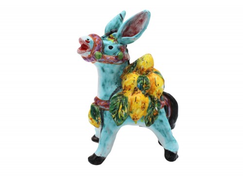 Small Donkey with lemons