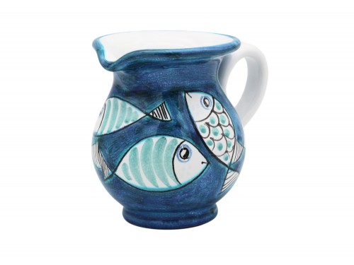Small Pitcher fishes in turquoise