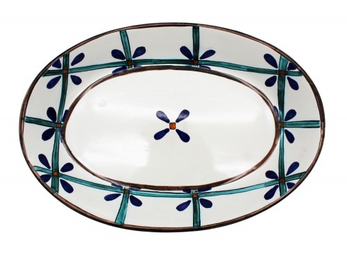 Bolo ovale decoro Vietrese