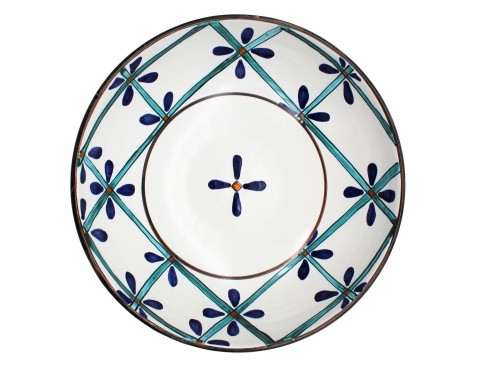 Bolo rotondo da portata decoro Vietrese