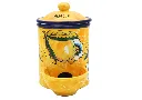 barattolo portasale con dispenser limone con ricciolo giallo.webp