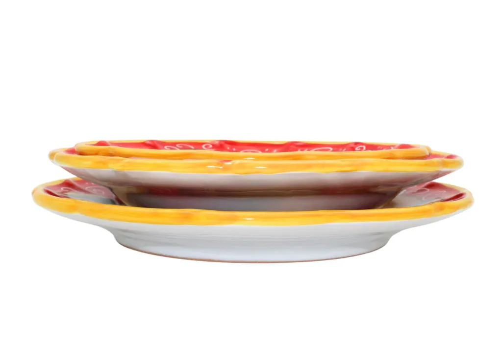 tris piatti limone ricciolo rosso.webp