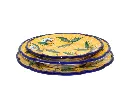 tris piatti limone ricciolo giallo2.webp