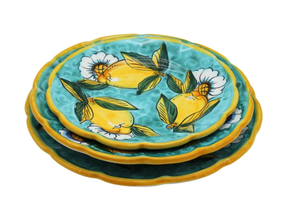 tris piatti limone ricciolo verde2.webp