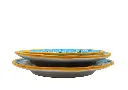 tris piatti limone ricciolo azzurro.webp