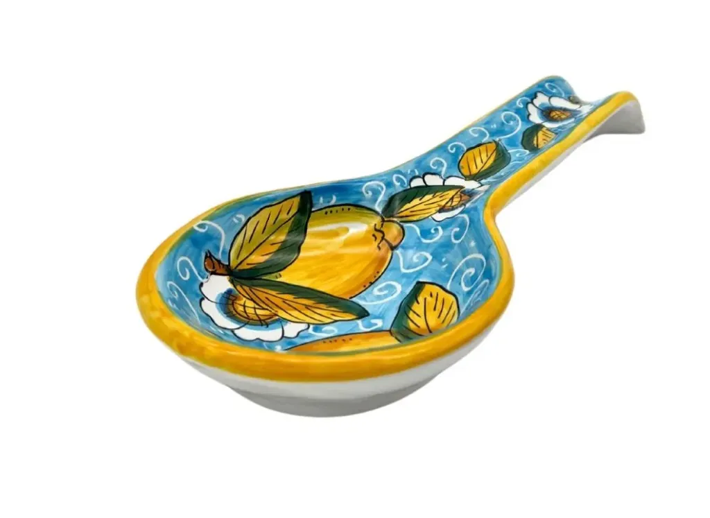Big spoon rest  with "curly lemons"