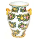 Vase apples white