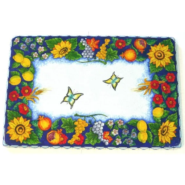 Tavolo caffè rettangolare farfalle (40 cm x 60 cm / 15,75 inches x 23,60 inches)