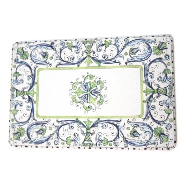 Rectangular Coffee Table Renaissance Emerald (40 cm x 60 cm / 15,75 inches x 23,60 inches)