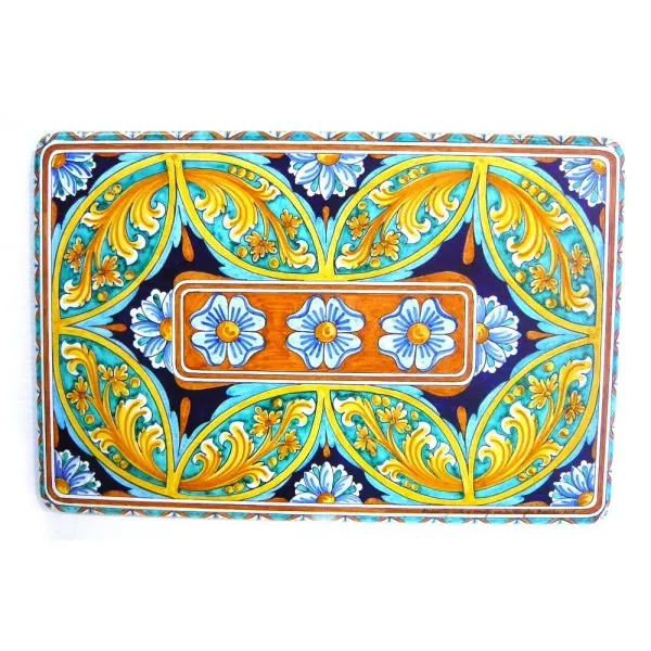 Tavolo caffè rettangolare fantasia (40 cm x 60 cm / 15,75 inches x 23,60 inches)