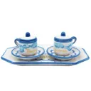 Espresso set with tray buongiorno
